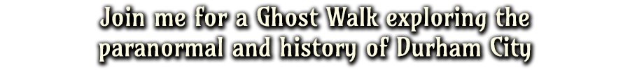 Join me for a Ghost Walk